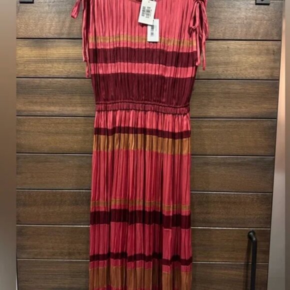 NWT Ulla Johnson Alyssa Dress in Cerise Size 8 - Picture 2 of 4